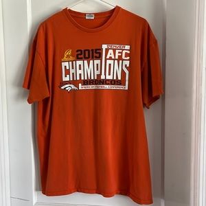 Broncos 2015 AFC Champions Tshirt - XL